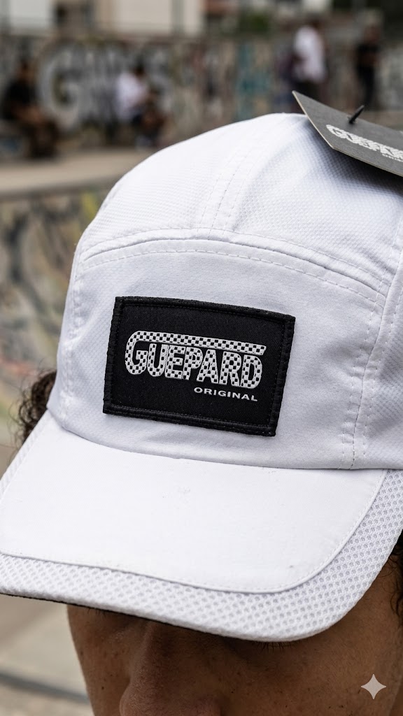 GUEPARD Five Panel Branco